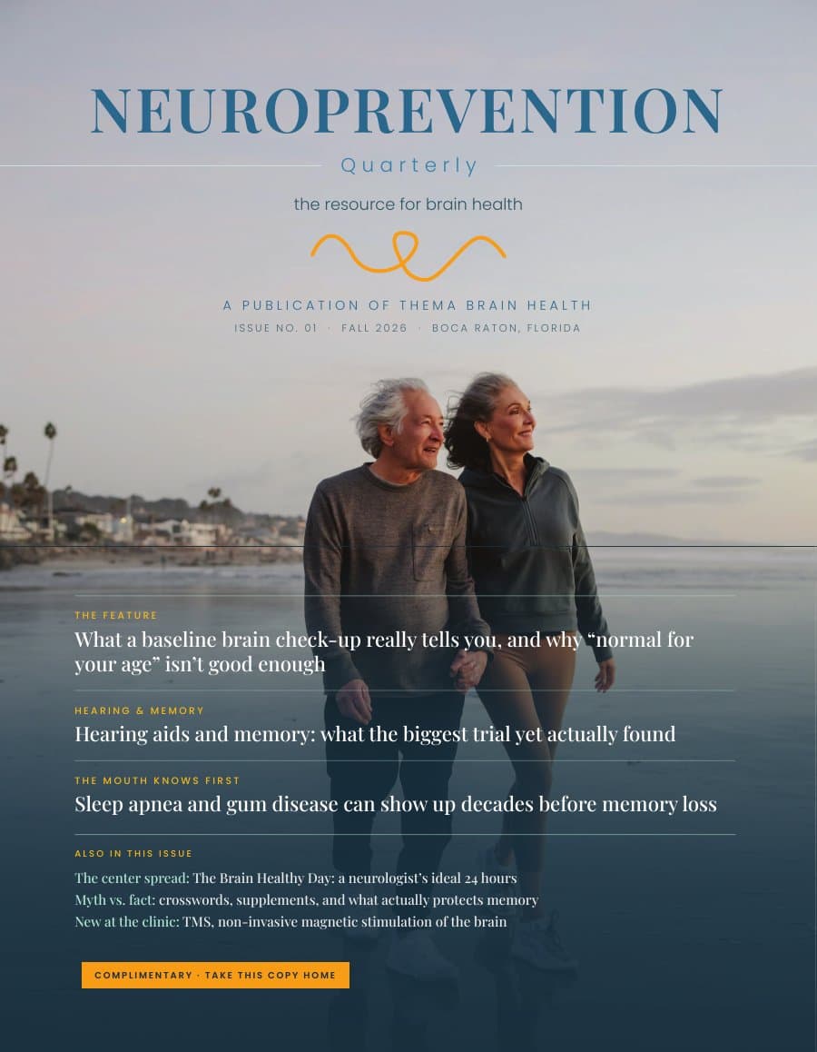 Cover of What a baseline brain check-up really tells you — read online